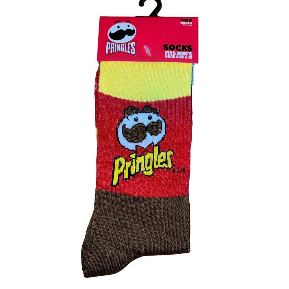 Pringles Novelty Crew Socks by Odd Sox | Casual Socks | Men's Socks